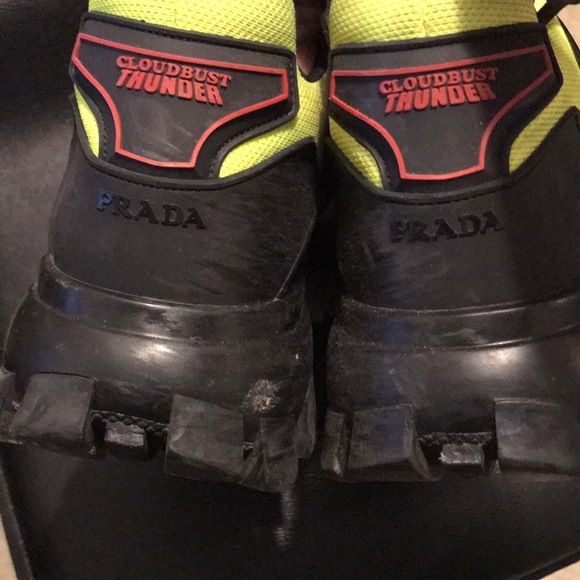 Authentic Prada Men Thunder cloth Cloudburst sneakers - Picture 4 of 9